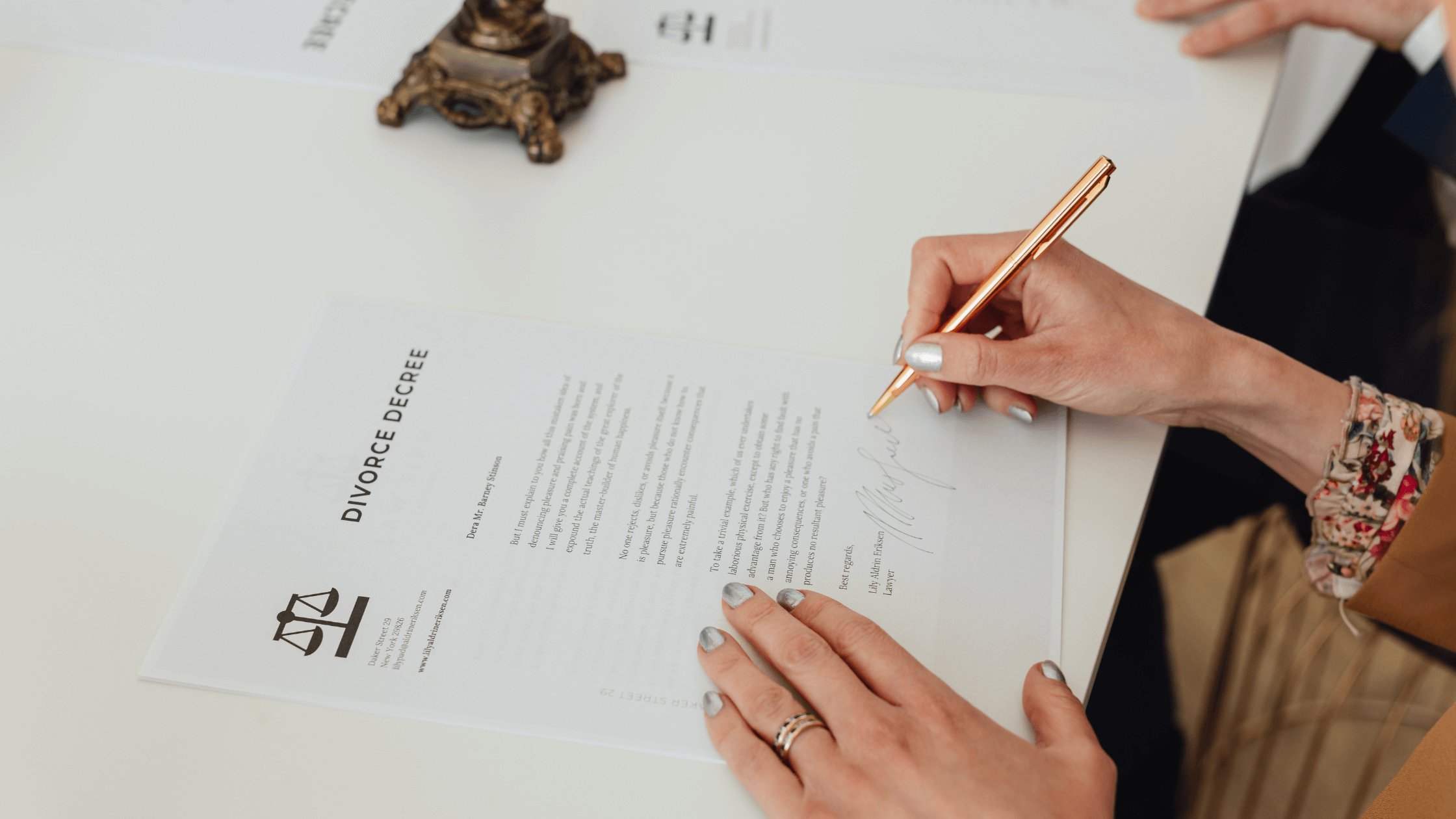 This image represents the official completion of the Texas divorce process and the legal formalization of a divorce under Texas divorce law.